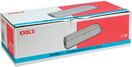 Tonersepeti Oki C9000-41515211 Type C3 Orjinal Mavi Toner