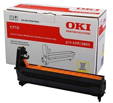 Tonersepeti Oki C710-43913805 Orjinal Sarı Drum Ünitesi