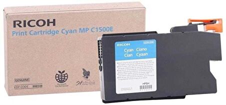 Tonersepeti Ricoh Aficio MP-C1500 Mavi Orjinal Fotokopi Toner