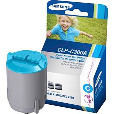 Tonersepeti Samsung CLP-300 Orjinal Mavi Toner