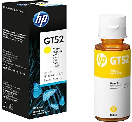 Tonersepeti Hp GT52-M0H56AE Sarı Orjinal Mürekkep