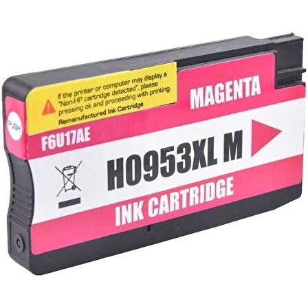 Tonersepeti Hp 953XL-F6U17AE Kırmızı Geri Dönüşüm Kartuş