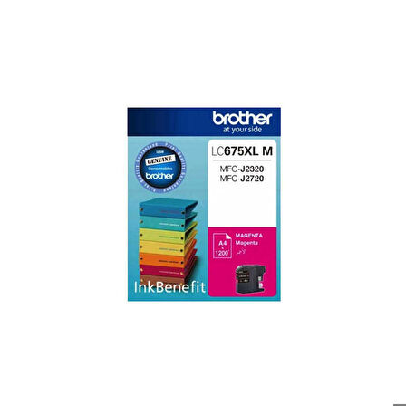 Tonersepeti Brother LC675XL Kırmızı Orjinal Kartuş Y.K