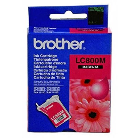 Tonersepeti Brother LC-800M Kırmızı Orjinal Kartuş