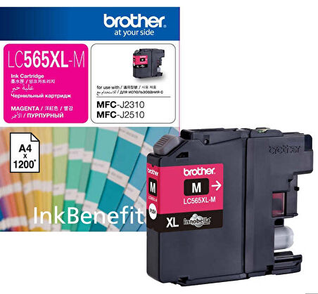 Tonersepeti Brother LC565XL Kırmızı Orjinal Kartuş