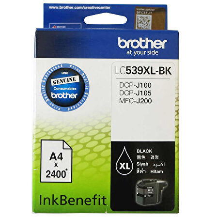 Tonersepeti Brother LC539XL Siyah Orjinal Kartuş