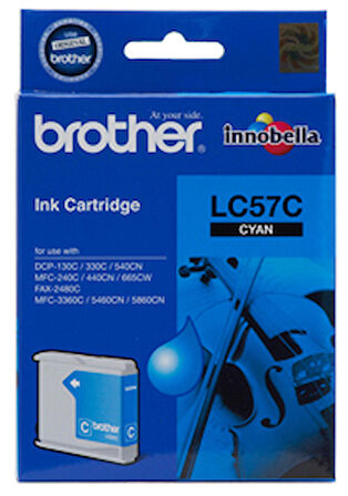 Tonersepeti Brother LC57C-LC1000 Orjinal Mavi Kartuş