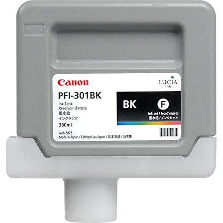 Tonersepeti Canon PFI-301BK Siyah Orjinal Kartuş