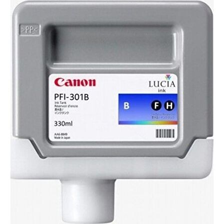 Tonersepeti Canon PFI-301B Blue Orjinal Kartuş