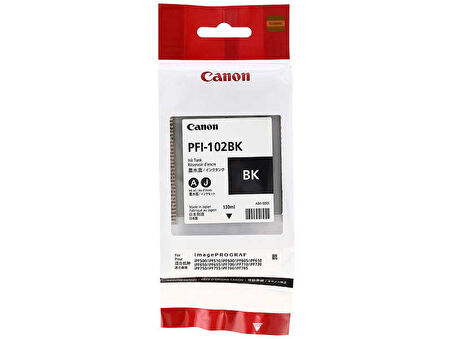 Tonersepeti Canon PFI-102BK Siyah Orjinal Kartuş