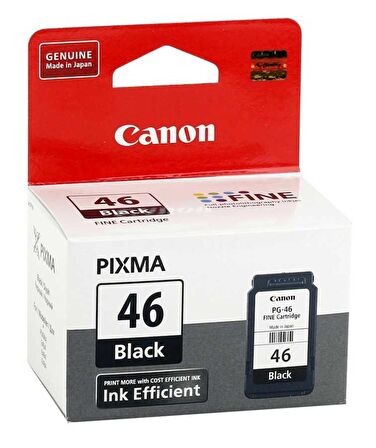 Tonersepeti Canon PG-46 Siyah Orjinal Kartuş