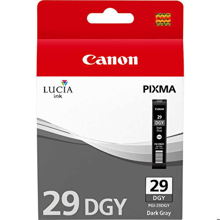 Tonersepeti Canon PGI-29 DGY Orjinal Koyu Gri Kartuş