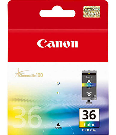 Tonersepeti Canon CLI-36 Orjinal Renkli Kartuş