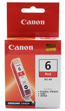 Tonersepeti Canon BCI-6 Orjinal Kırmızı-Red Kartuş