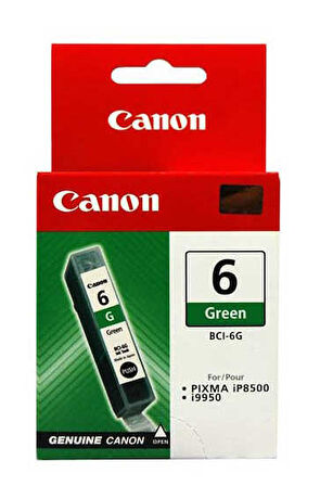 Tonersepeti Canon BCI-6 Orjinal Yeşil Kartuş