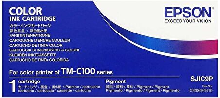 Tonersepeti Epson SJIC9-C33S020410 Renkli Orjinal Kartuş