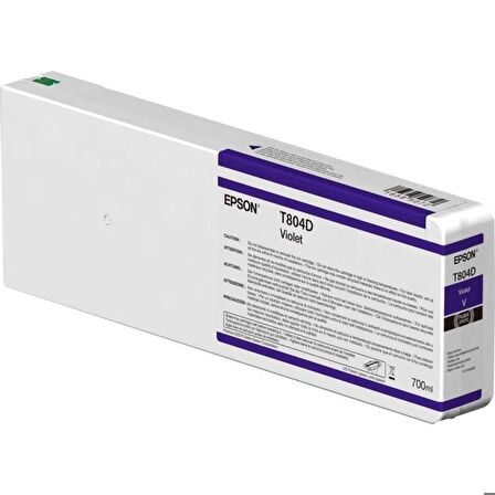 Tonersepeti Epson T804D-C13T804D00 Mor Orjinal Kartuş