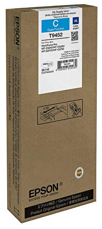 Tonersepeti Epson T9452XL-C13T945240 Mavi Orjinal Kartuş Y.K