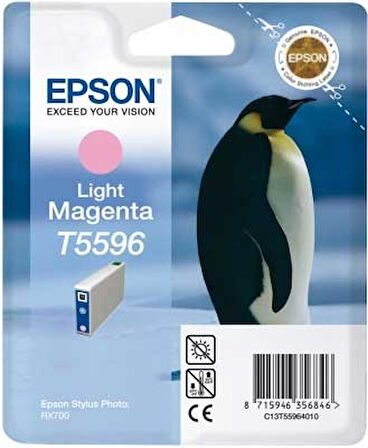 Tonersepeti Epson T5596 C13T55964020 Orjinal Açık Kırmızı Kartuş