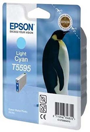 Tonersepeti Epson T5595 C13T55954020 Orjinal Açık Mavi Kartuş