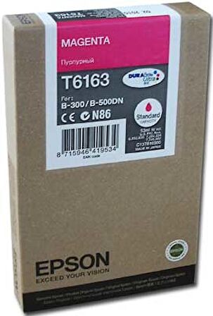 Tonersepeti Epson T6163 C13T616300 Orjinal Kırmızı Kartuş