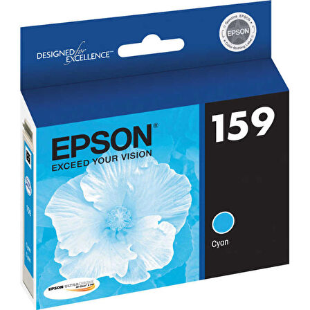 Tonersepeti Epson T1592 C13T15924010 Orjinal Mavi Kartuş