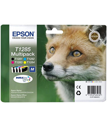 Tonersepeti Epson T1285-C13T12854020 Orjinal Avantaj Paket