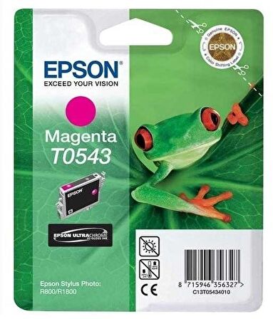 Tonersepeti Epson T0543 C13T05434020 Orjinal Kırmızı Kartuş