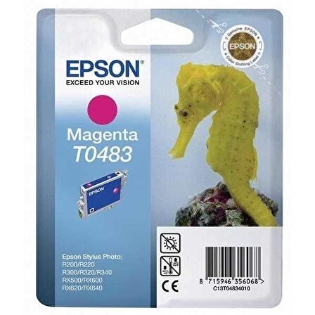 Tonersepeti Epson T0483-C13T04834020 Orjinal Kırmızı Kartuş
