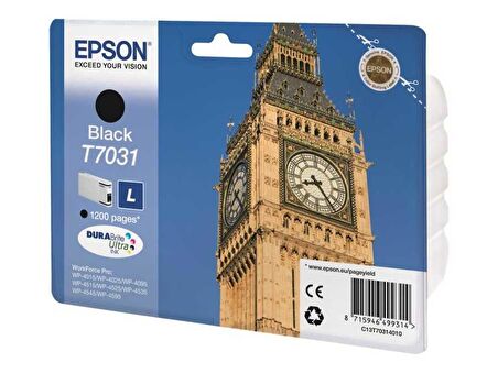 Tonersepeti Epson T7031-C13T70314010 Orjinal Siyah Kartuş