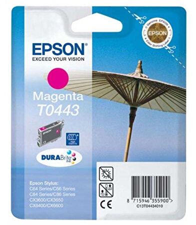 Tonersepeti Epson T0443-C13T04434020 Orjinal Kırmızı Kartuş