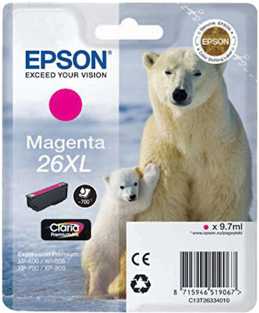 Tonersepeti Epson T26XL C13T26334020 Orjinal Kırmızı Kartuş