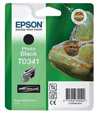 Tonersepeti Epson T0347-C13T03474020 Orjinal Açık Siyah Kartuş