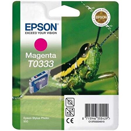 Tonersepeti Epson T0333-C13T03334020 Orjinal Kırmızı Kartuş