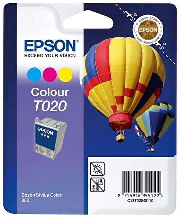 Tonersepeti Epson T029-C13T02940120 Orjinal Renkli Kartuş