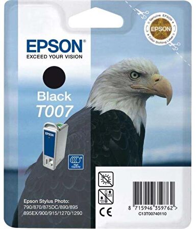 Tonersepeti Epson T007-C13T00740120 Orjinal Siyah Kartuş