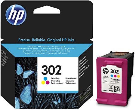 Tonersepeti Hp 302-F6U65AE Renkli Orjinal Kartuş