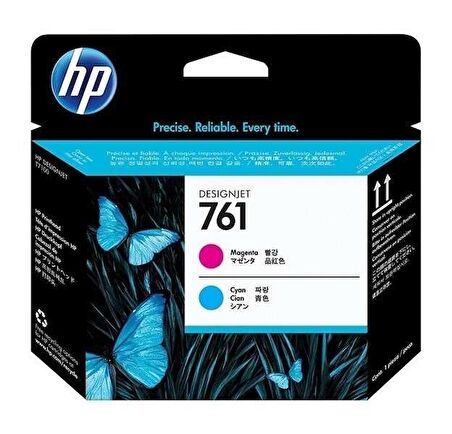 Tonersepeti Hp 761-CH646A Orjinal Kırmızı Ve Mavi Baskı Kafası