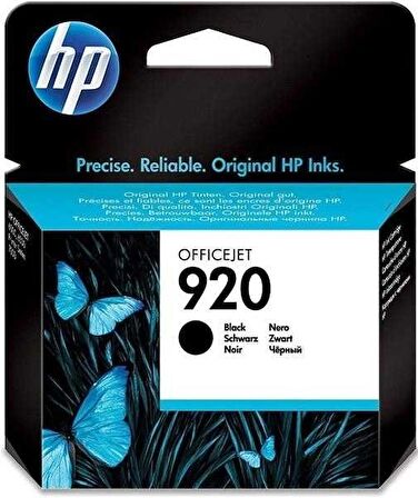 Tonersepeti Hp 920 CD971A Orjinal Siyah Kartuş