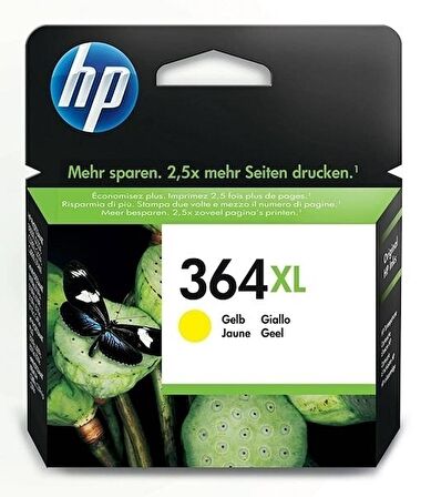 Tonersepeti Hp 364XL CB325E Orjinal Sarı Kartuş