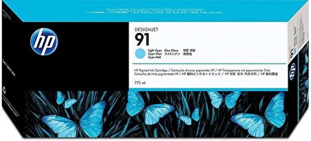 Tonersepeti Hp 91-C9470A Orjinal Açık Mavi Kartuş