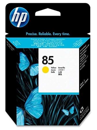 Tonersepeti Hp 85 C9422A Orjinal Sarı Baskı Kafası