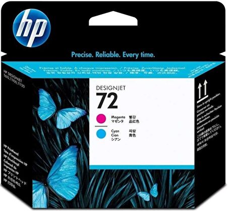 Tonersepeti Hp 72-C9383A Orjinal Kırmızı Ve Mavi Baskı Kafası