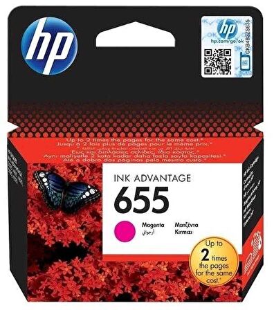 Tonersepeti Hp 655-CZ111AE Orjinal Kırmızı Kartuş