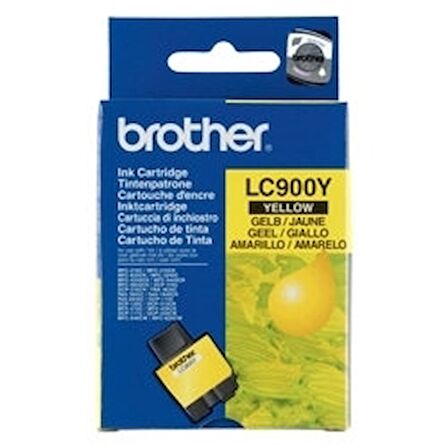 Tonersepeti Brother LC900Y Sarı Orjinal Kartuş