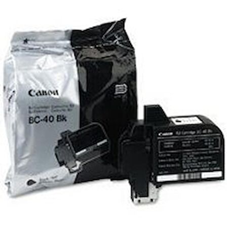 Tonersepeti Canon BC-40BK Siyah Orjinal Kartuş