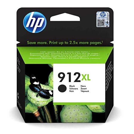 Tonersepeti Hp 912XL-3YL84AE Siyah Orjinal Kartuş Yüksek Kapasiteli