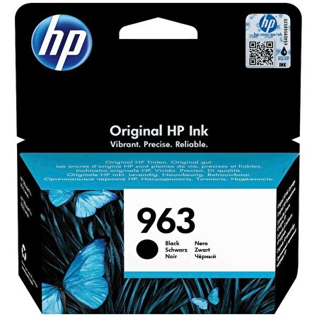 Tonersepeti Hp 963-3JA26AE Siyah Orjinal Kartuş