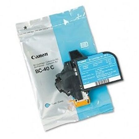 Tonersepeti Canon BC-40C Mavi Orjinal Kartuş