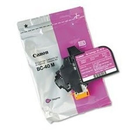 Tonersepeti Canon BC-40M Kırmızı Orjinal Kartuş
